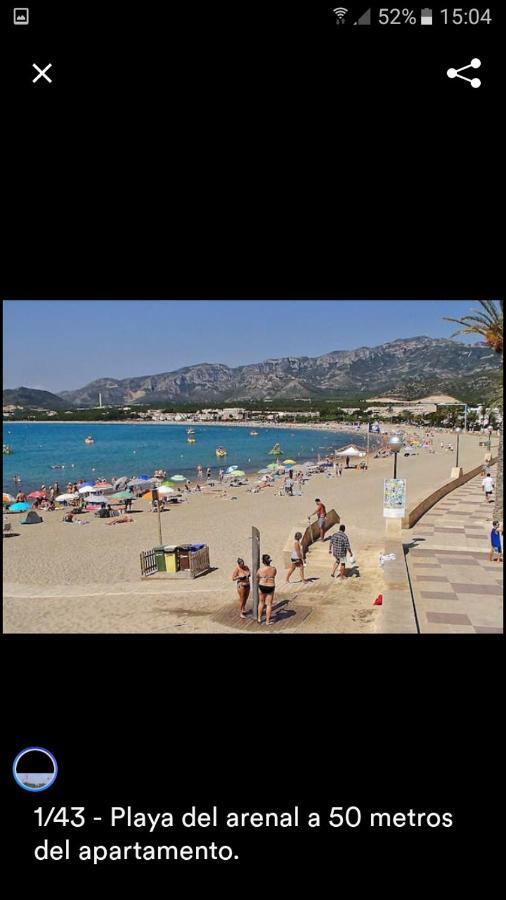 Apartamento Primera Linea De Mar Hospitalet De L'Infant Dış mekan fotoğraf